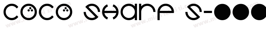 Coco Sharp S字体转换